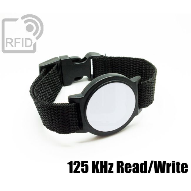 BR01C18 Rounded ABS RFID wristbands 125 KHz Read/Write thumbnail