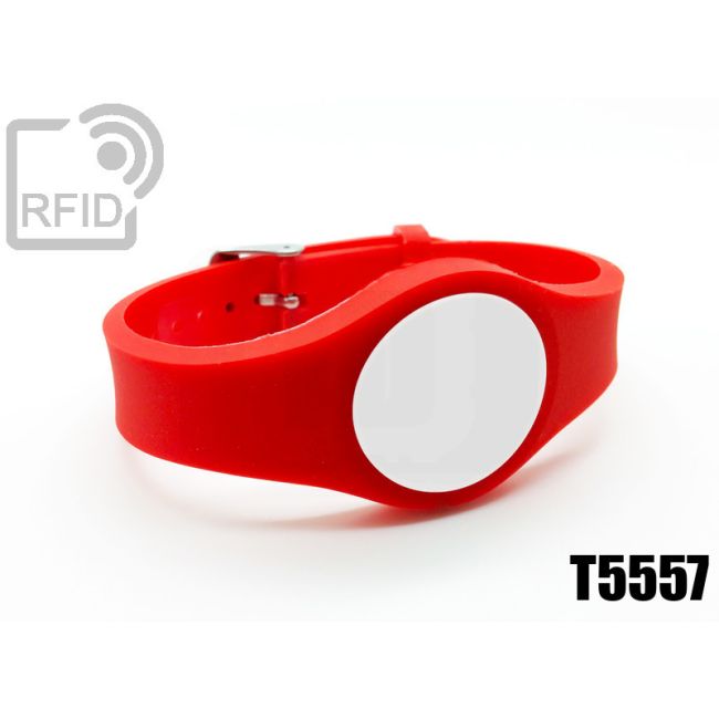 BR03C25 Adjustable RFID wristbands T5557 thumbnail