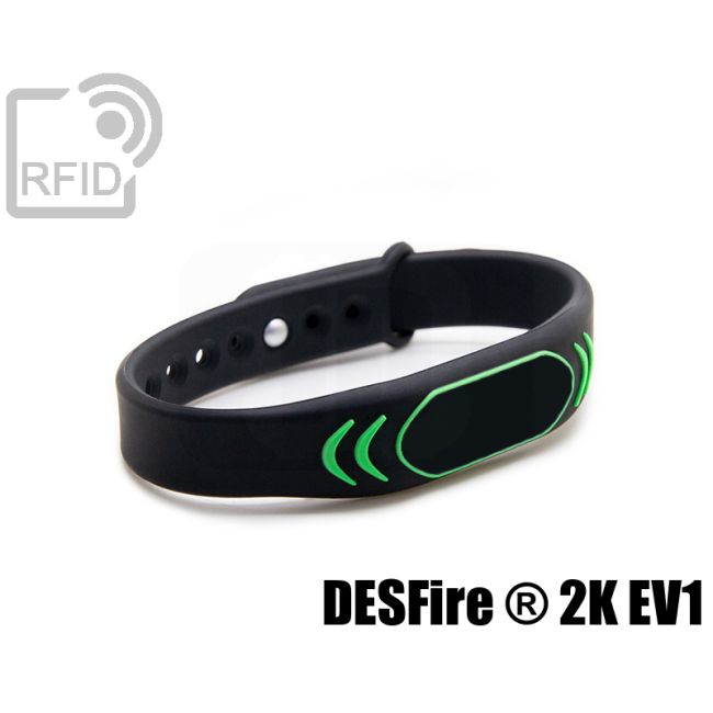 BR27C49 Braccialetti RFID silicone rilievo NFC ST25TV64K ISO 15693 swatch