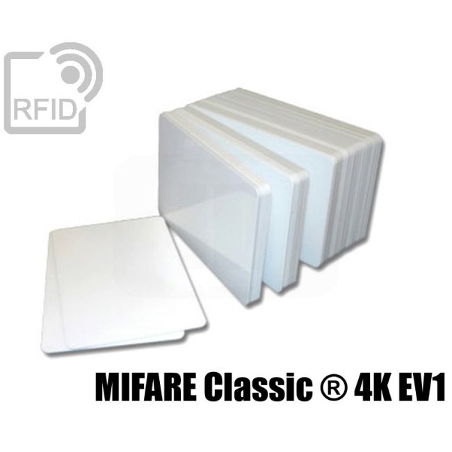 CR01C09 Cartes RFID blanches Mifare Classic ® 4K Ev1 thumbnail