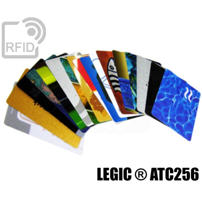 CR02C55 Tarjeta RFID personalizada Legic ® ATC256 swatch