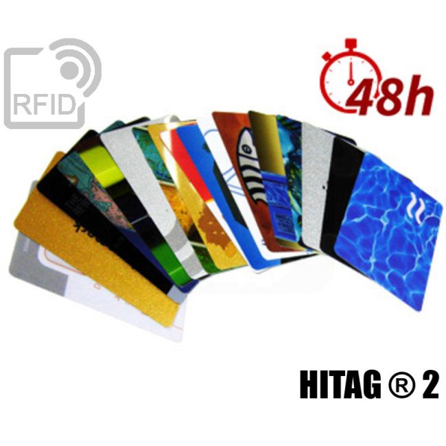 CR03C06 Impresión de tarjetas RFID 48H Hitag ® 2 swatch