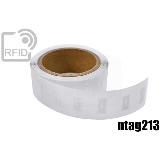 ET10C67 RFID-Etiketten 21 x 12 mm NFC ntag213 thumbnail