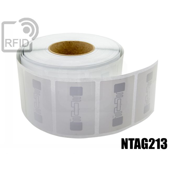 ET13C67 Etichette 85 x 54 mm RFID NFC ntag213 thumbnail