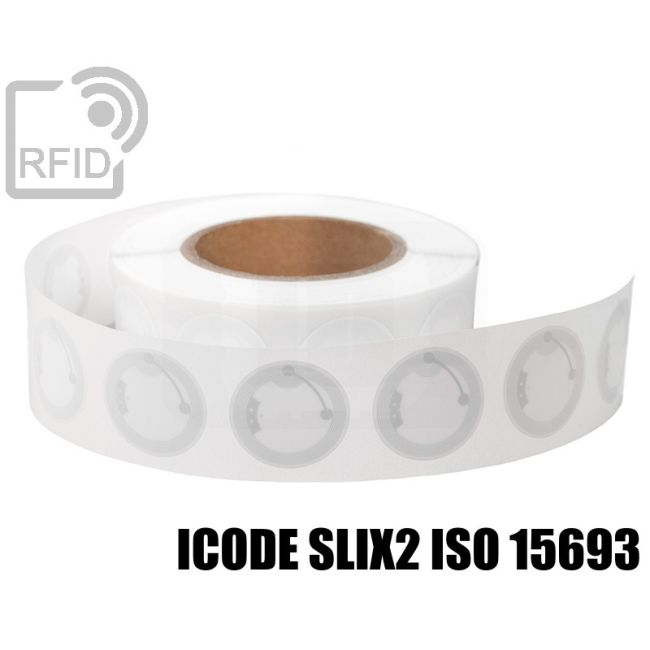 ET23C85 RFID Labels diam. 38 mm NFC ICode SLIX2 iso 15693 thumbnail