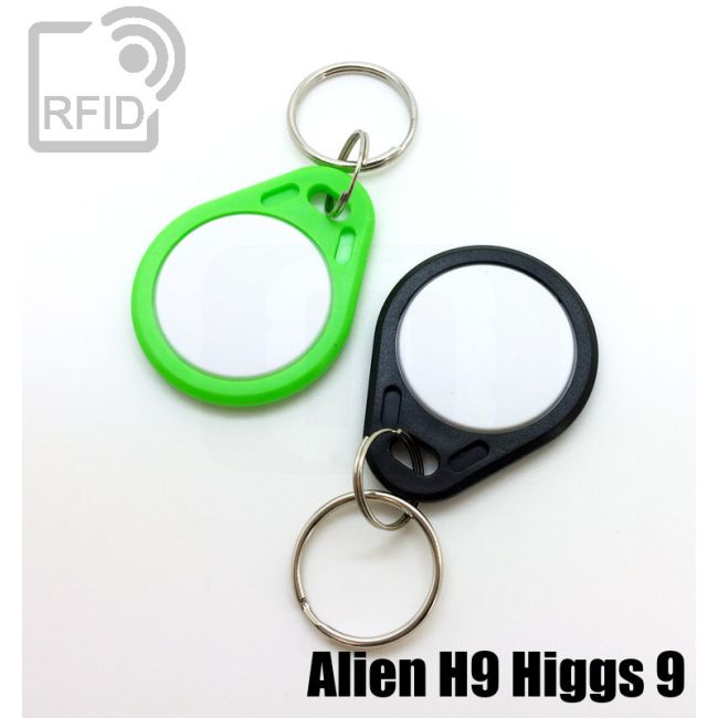 KY02C63 Llavero RFID plano de dos tonos Alien H9 Higgs 9 thumbnail