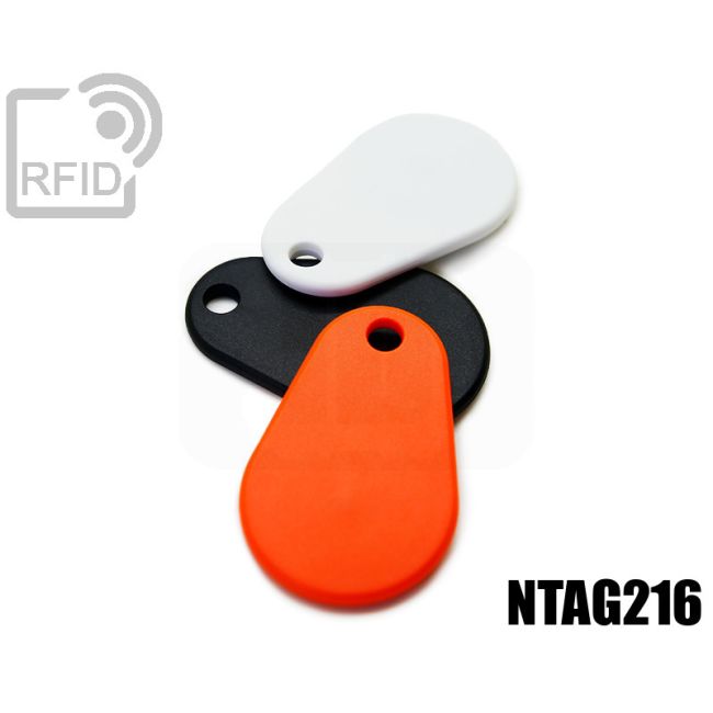 KY06C68 RFID TPU keyfob NFC ntag216 thumbnail