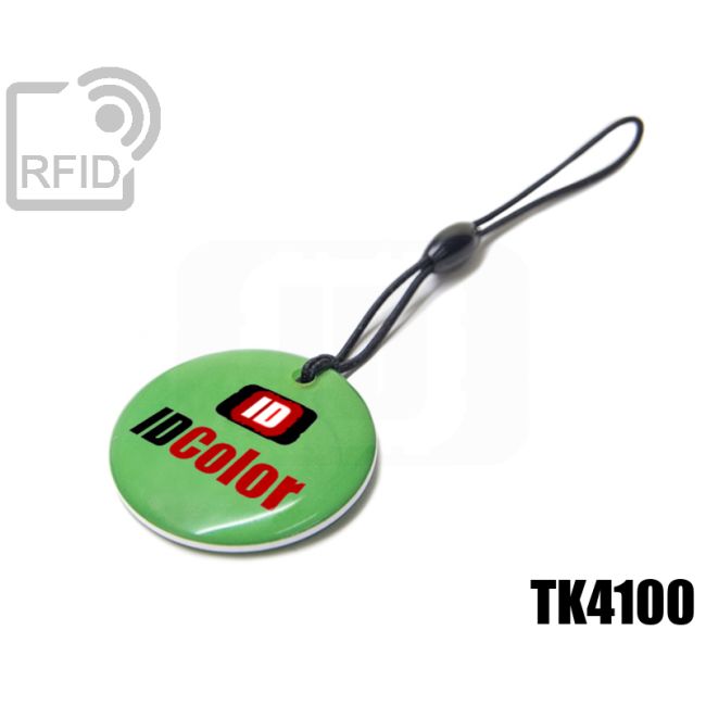 KY12C01 Kreisförmiger RFID-Tag-Schlüsselanhänger TK4100 thumbnail