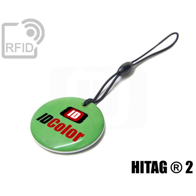 KY12C06 Circular RFID tag keyfob Hitag ® 2 thumbnail