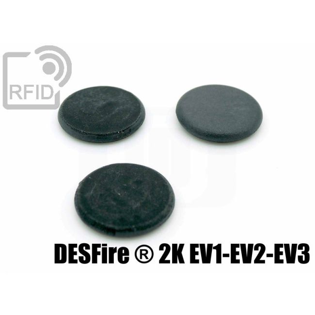 TR03C44 Discos RFID de fibra de vidrio NFC Desfire ® 2K EV1-EV2-EV3 thumbnail