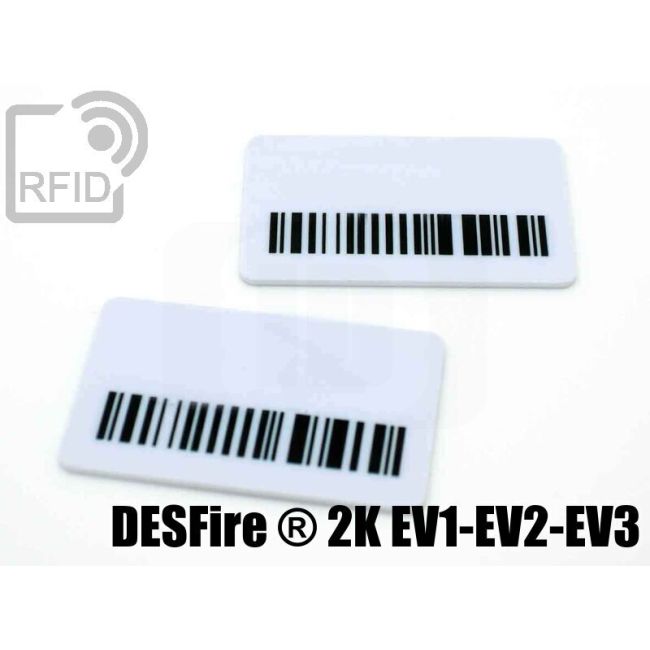 TR04C44 Rectangular RFID tags NFC Desfire ® 2K EV1-EV2-EV3 thumbnail